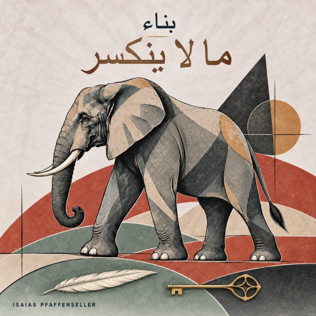 الغلاف المربع للنسخة العربية